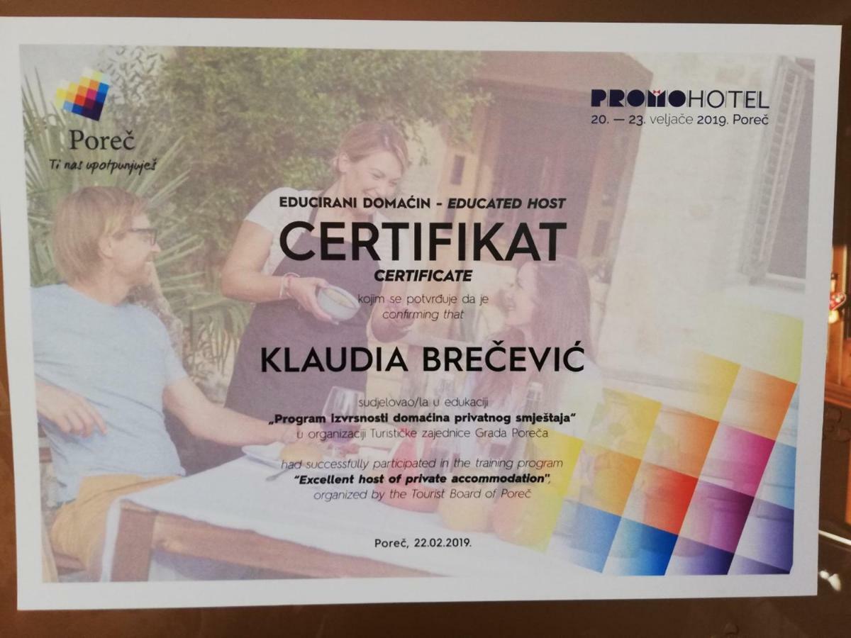 Apartment Kuki Poreč Eksteriør bilde